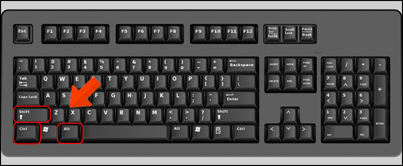 Thao tác với phím CTRL + SHIFT, CTRL + ALT Thao tác với phím CTRL + SHIFT, CTRL + ALT